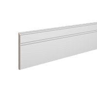 Плинтус белый Ultrawood арт. Base 5380 p (2000 x 110 x 10 мм.) Плинтус белый Ultrawood арт. Base 5380 p (2000 x 110 x 10 мм.)