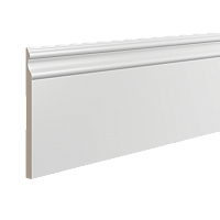 Плинтус белый Ultrawood арт. Base 0005 p (2000 x 219 x 15 мм.) Плинтус белый Ultrawood арт. Base 0005 p (2000 x 219 x 15 мм.)